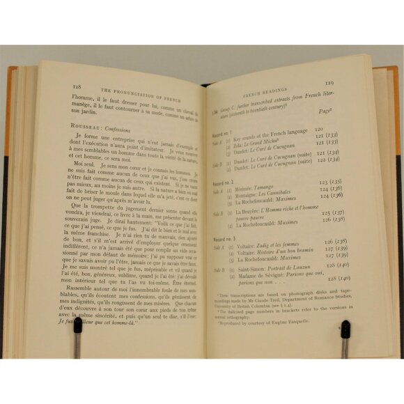 A Student's Manual of French Pronunciation, Macmillan 1960 First Ed. Textbook - Picture 8 of 9